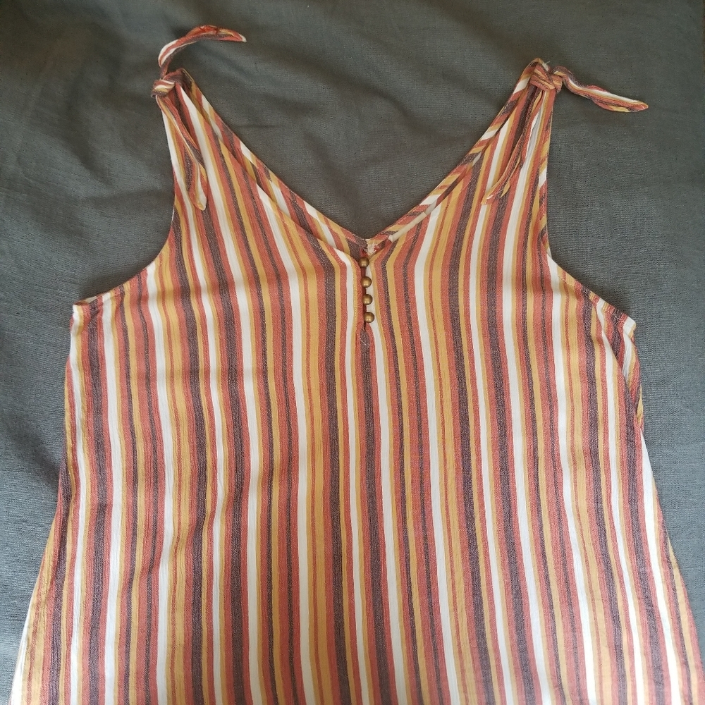 Ana striped tank top